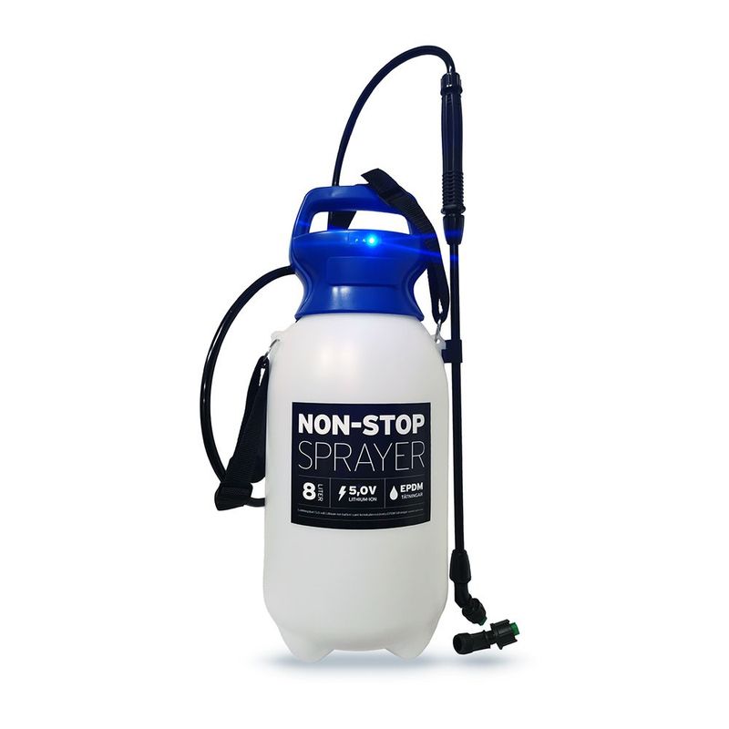 Batteridriven spruta - Non stop sprayer 8L
