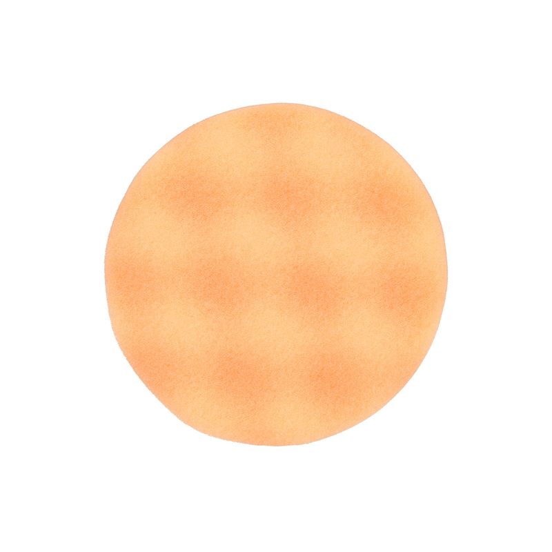 Skumtrissa våfflad orange - 75mm