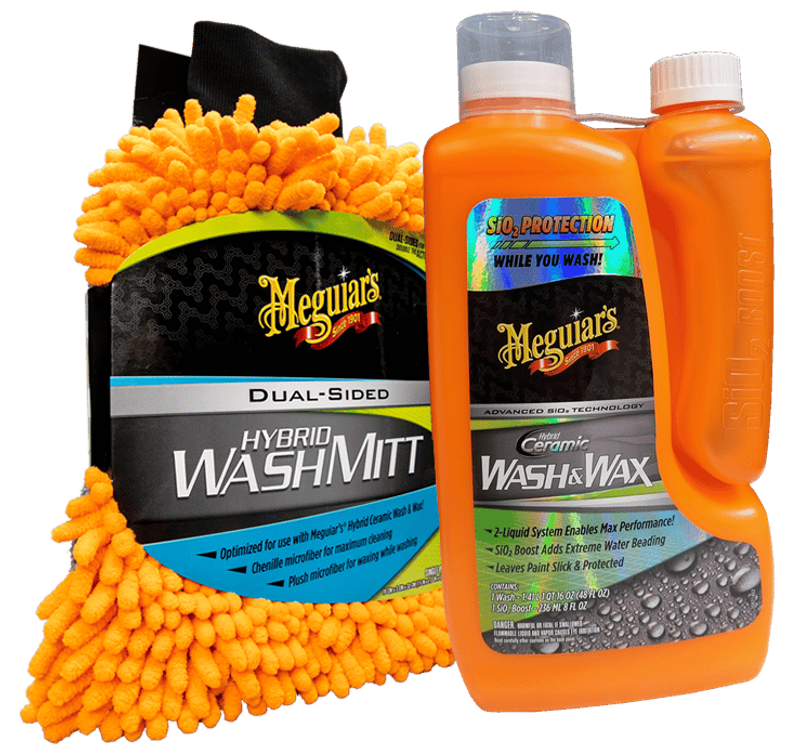 Hybrid Ceramic Wash & Wax  / Hybrid Wash Mitt
