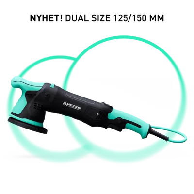 Oscillerande Polermaskin - 125/150mm - DUAL SIZE