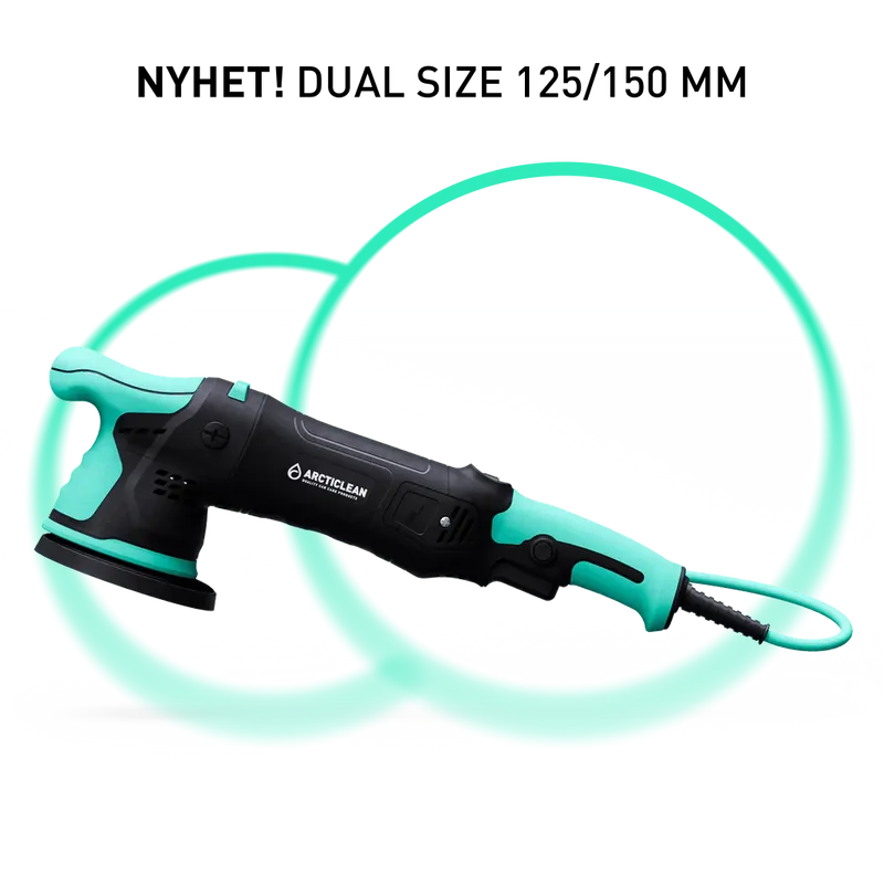 Oscillerande Polermaskin - 125/150mm - DUAL SIZE