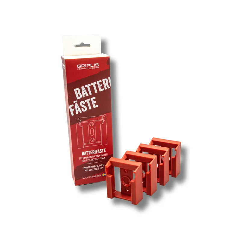 Batterifäste Milwaukee 18V 4-Pack