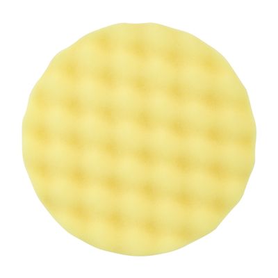 Skumtrissa våfflad gul - 150mm