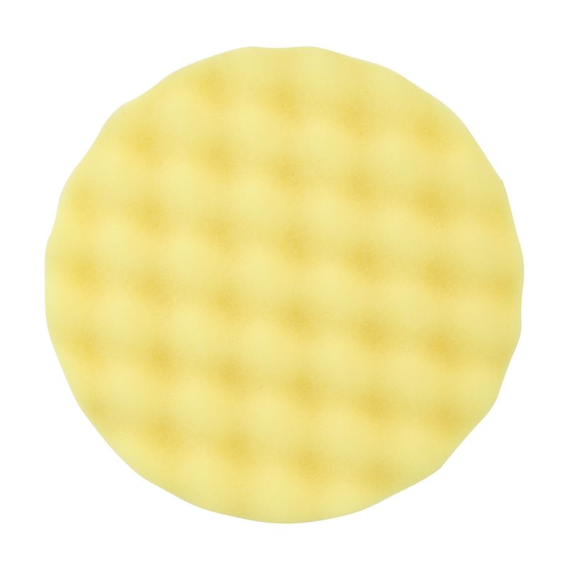 Skumtrissa våfflad gul - 150mm