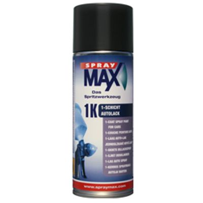 Spraymax - Matt Svart 1K - 9005 - Sprayfärg