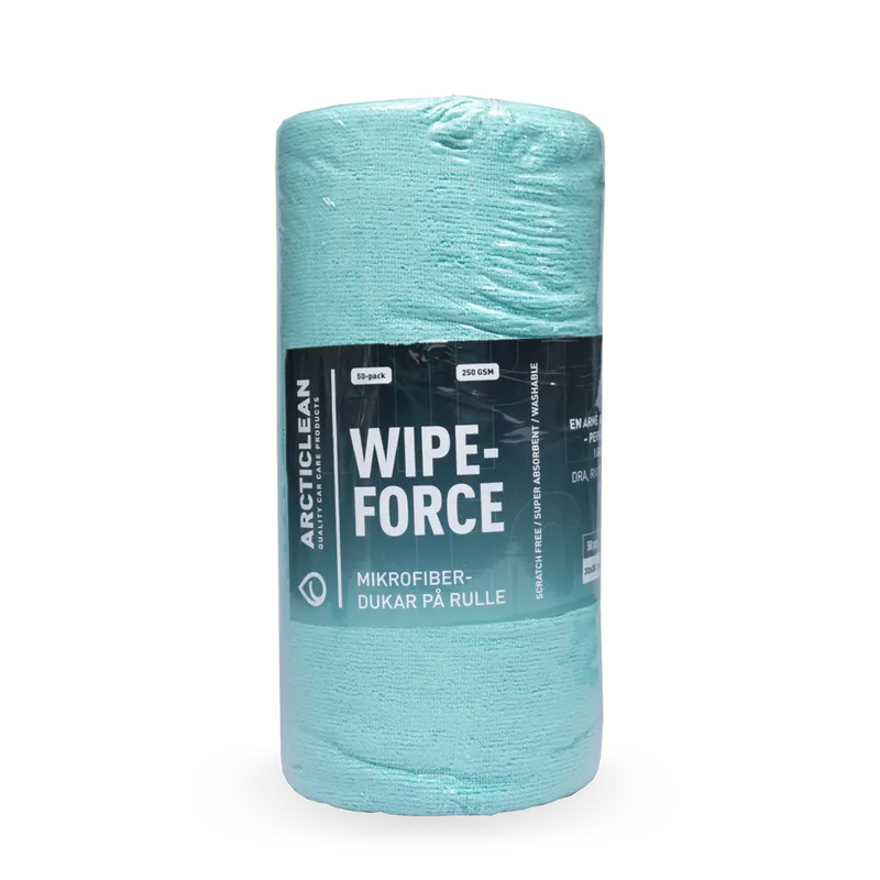 Wipe Force - Mikrofiberdukar på rulle 250GSM