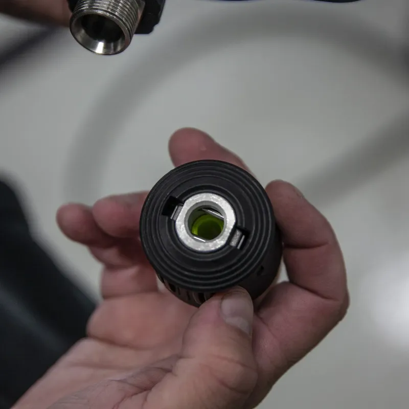 Adapter spolhandtag
