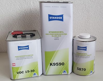 Standox Klarlack Kit - Performance K9590 - 7,5L