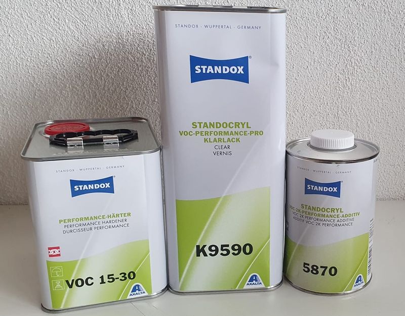 Standox Klarlack Kit - Performance K9590 - 7,5L