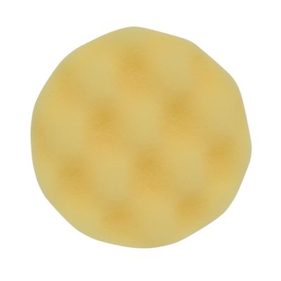 Skumtrissa våfflad gul - 75mm