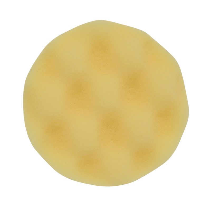 Skumtrissa våfflad gul - 75mm