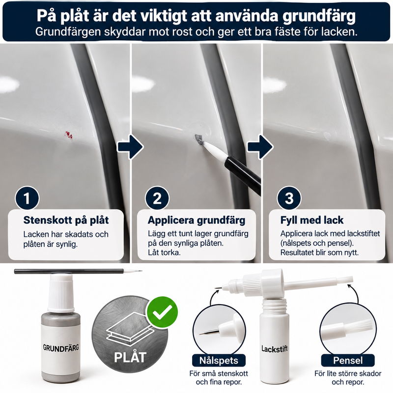 Lackstift - Rostskyddsprimer / Grundfärg