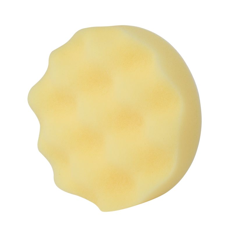 Skumtrissa våfflad gul - 75mm