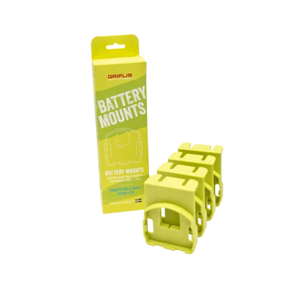 Batterifäste Ryobi 18V 4-Pack