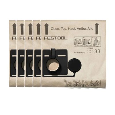 Festool - Dammsugarpåsar - FIS-CT 33/5x