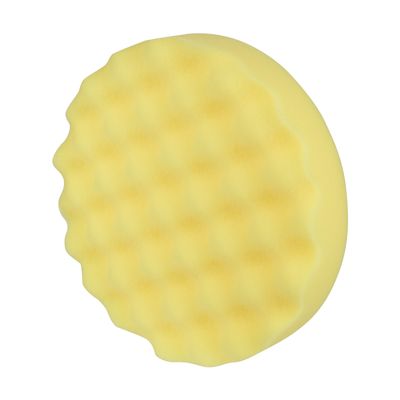 Skumtrissa våfflad gul - 150mm