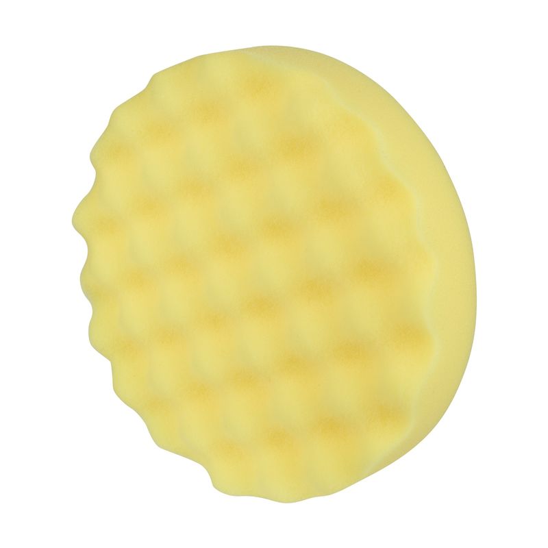 Skumtrissa våfflad gul - 150mm