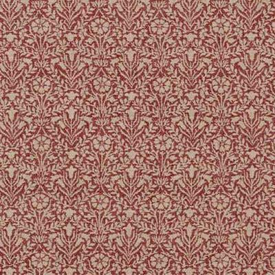 Möbeltyg - William Morris - Bellflowers Weave - russet