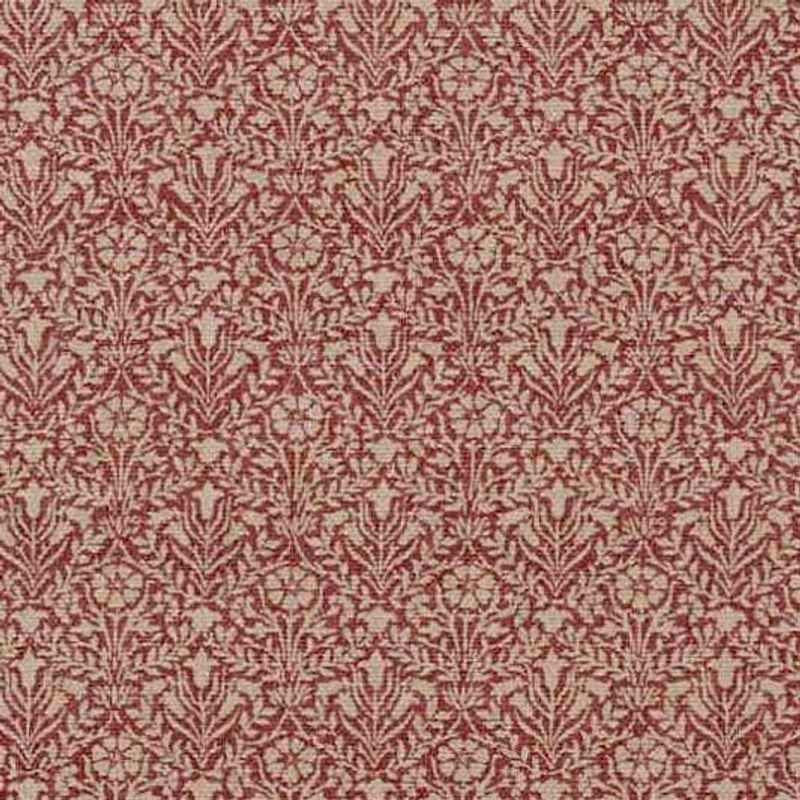 Möbeltyg - William Morris - Bellflowers Weave - russet
