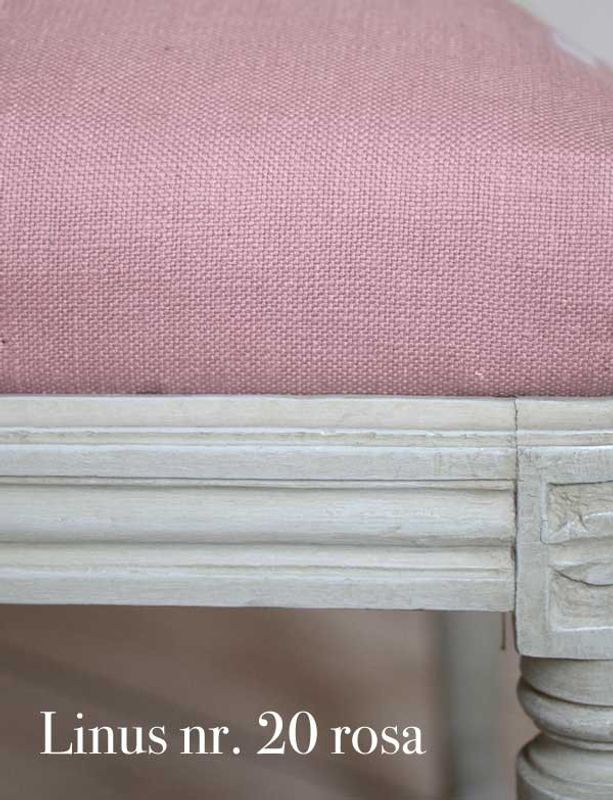 Möbeltyg enfärgat rosa - Linus nr.20