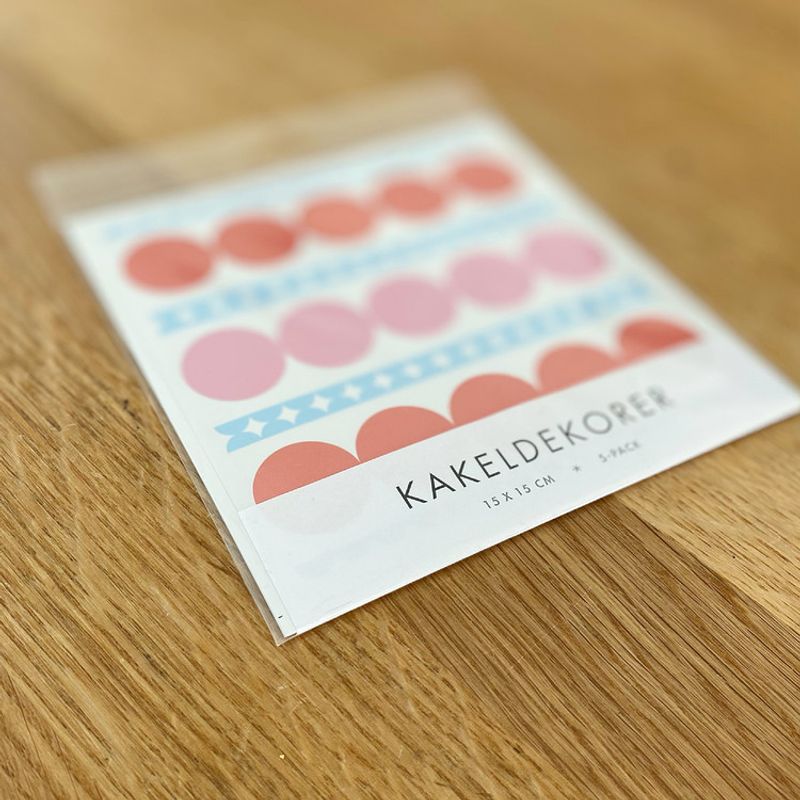 Kakeldekor Pop 5-pack