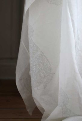 Stuvbit 3,5 meter- voile - Pendel grå - 300 cm bred