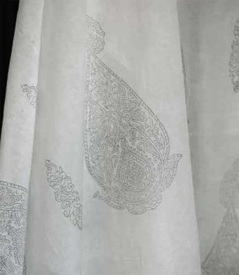 Stuvbit 2,4 meter voile - Pendel grå - 150 cm bred