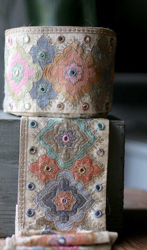 Dekorband - Kantband i textil Nr 96