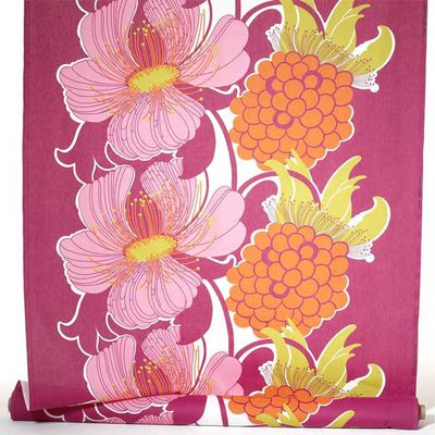 Vaxduk i textil akrylatbehandlad - Björnlunda rosa
