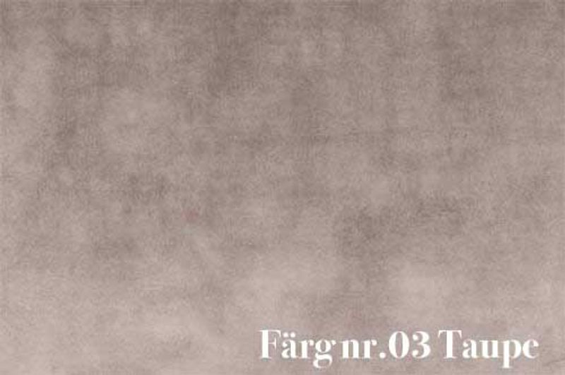 Sammet tyg antiklook - taupe - Glam nr.3