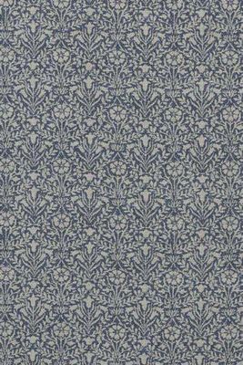 Möbeltyg - William Morris - Bellflowers weave - indigo