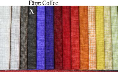 Möbeltyg funkis brun - Coffe - Funk nr.9216