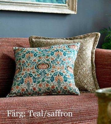 Möbeltyg - William Morris - Little Chintz - indigo/carmine