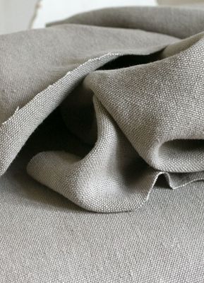Kraftigt linnetyg - natur lin möbeltyg Enzimi Linen 548