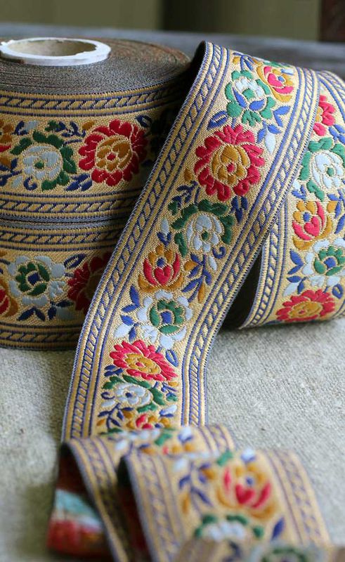 Dekorband - Kantband i textil Nr 83