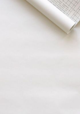 Dekorplast - enfärgad offwhite matt 45 x 200 cm
