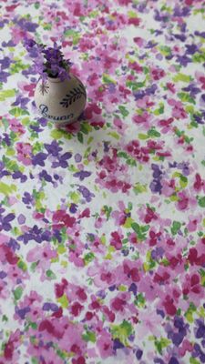 Vaxduk i textil akrylatbehandlad vaxduk - Blomster