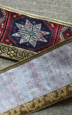 Dekorband - Kantband i textil Nr 87