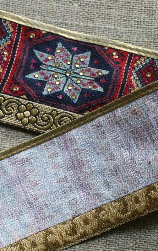 Dekorband - Kantband i textil Nr 87