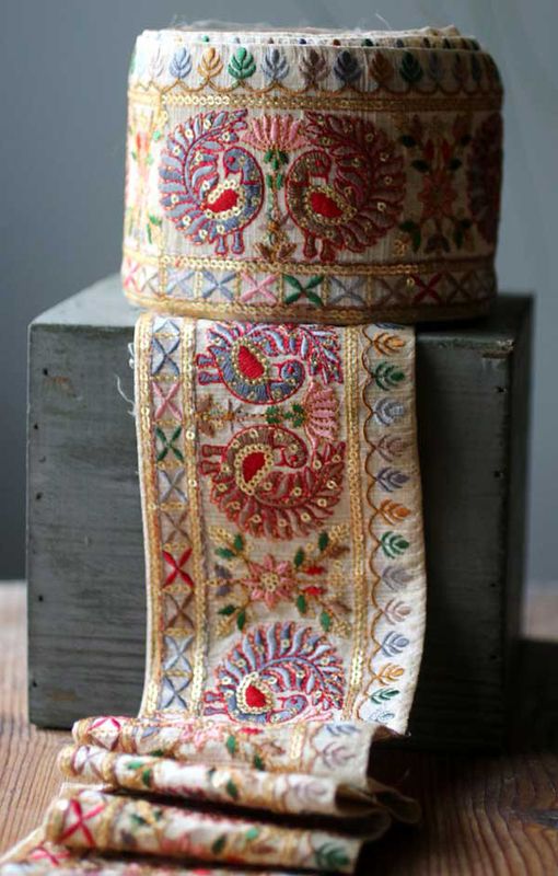 Dekorband - Kantband i textil Nr 101