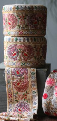 Dekorband - Kantband i textil Nr 101