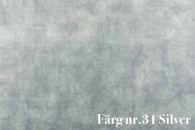 Sammet tyg antiklook - silver - Glam nr.13