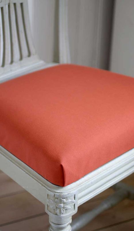 Möbeltyg - enfärgat orange - Lill nr.137