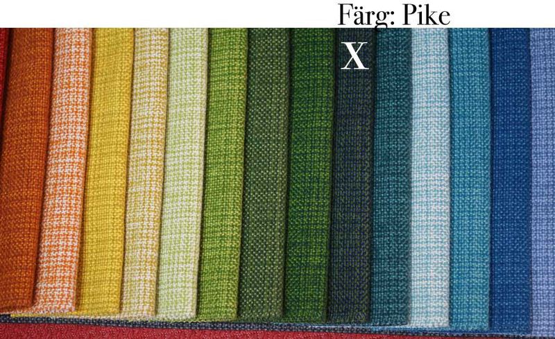Möbeltyg funkis grön - Pike - Funk nr.9721