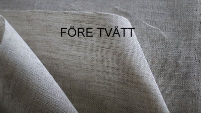 Linnetyg - glasväv lin-bomull natur