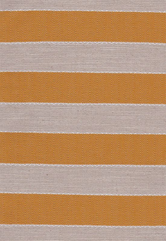 Randigt möbeltyg - orange Hubertus nr.12