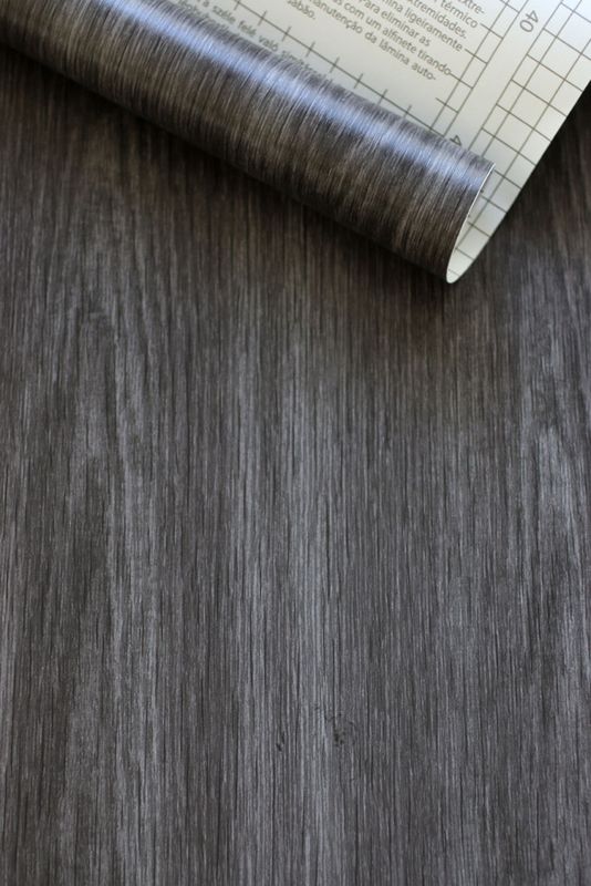 Dekorplast - ek svart 45 x 200 cm