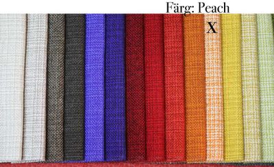 Möbeltyg funkis orange - Peach - Funk nr.9311