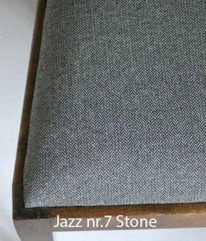Möbeltyg fiskben-mönster i vit/beige Jazz nr.16