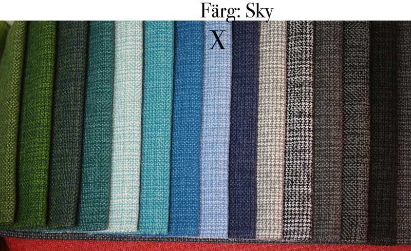 Möbeltyg funkis ljusblå - Sky - Funk nr.9603